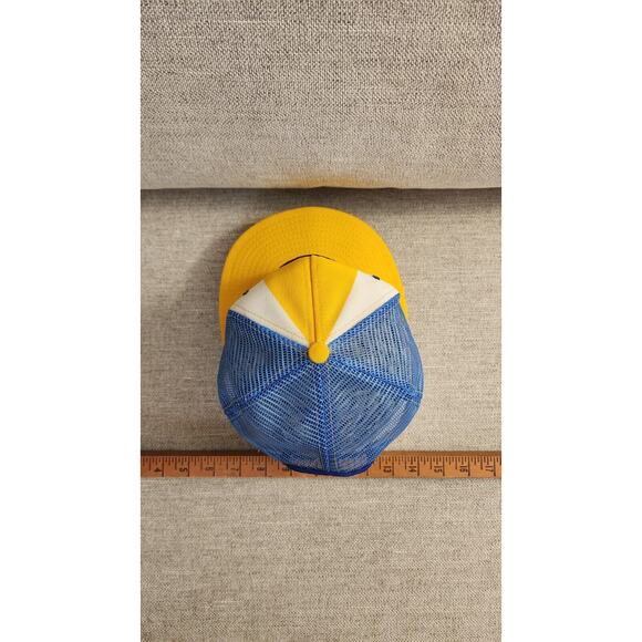 VINTAGE San Diego Chargers AJD NFL 1980s Lucky Stripes SnapBack Trucker Hat - Picture 3 of 14